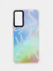 Разноцветный накладка для Samsung A34, рисунок с переливом