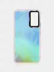 Медный накладка для Samsung A34, рисунок с переливом