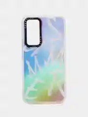 Разноцветный накладка для Samsung A54, рисунок с переливом