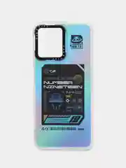 Черный накладка для Realme C35 Casetiffy, рисунок с переливом