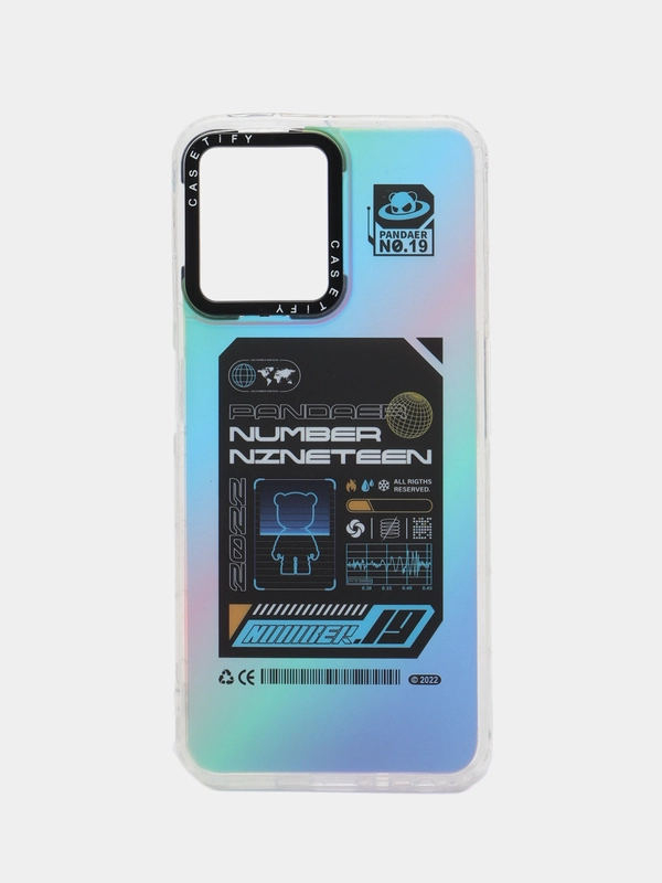 Накладка для Realme C35 Casetiffy, рисунок с переливом