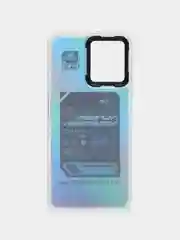 Фиолетовый накладка для Realme C35 Casetiffy, рисунок с переливом