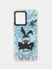Накладка для Realme C33, рисунок с переливом, Rabbit