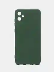 Зеленый чехол Silicone Cover для Samsung Galaxy A05 (Самсунг Галакси А05), силиконовый