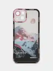 Оранжевый чехол для iPhone 11, 12, 13, 14, 15, Pro, Max чехол на айфон силиконовый с принтом
