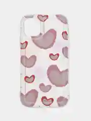 Коричневый чехол на iPhone 7/8 Plus/X/XS/XR/11/12/13/14 Pro Max/15 Pro (Айфон Про Макс), прозрачный