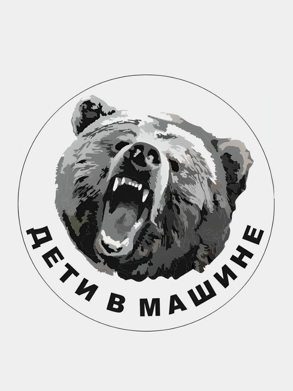 Наклейка на авто "Дети в машине" K782010