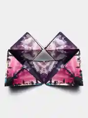 Фиолетовый магический магнитный куб Маgic Cube