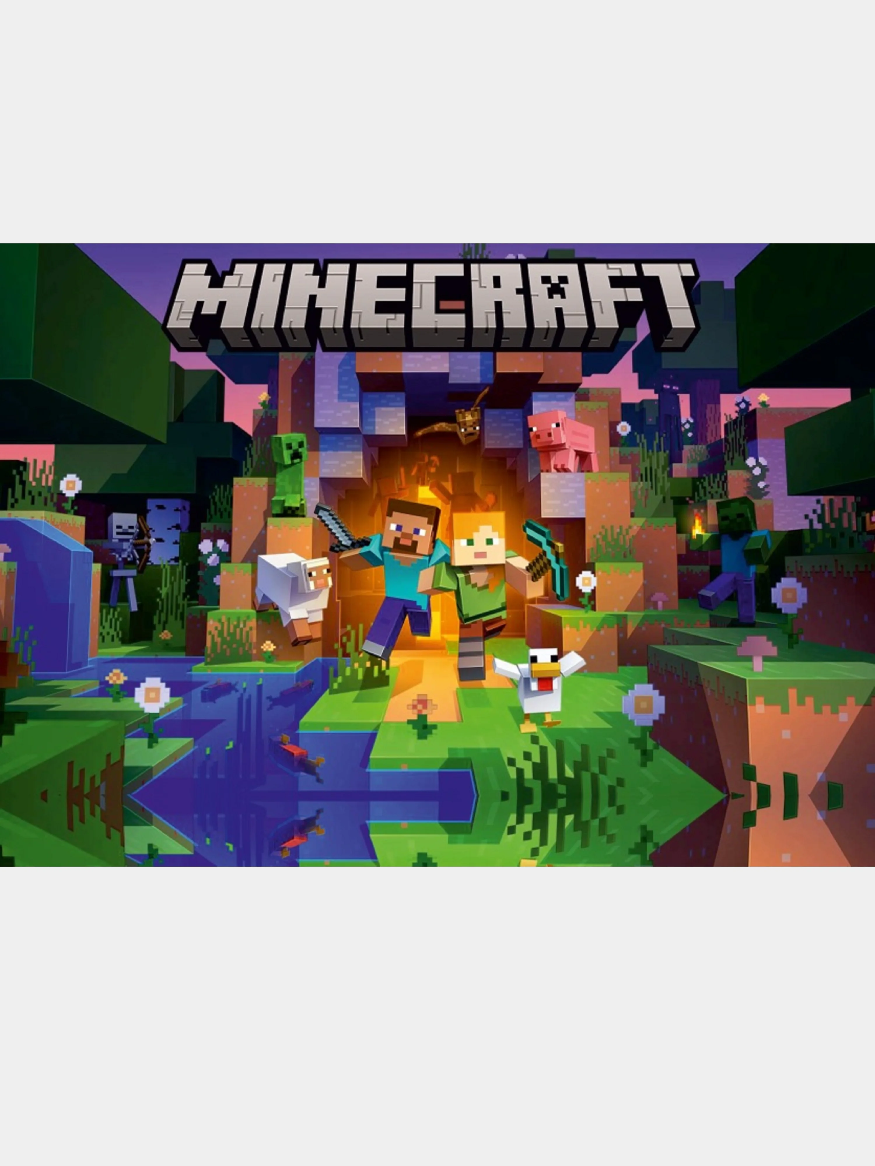 Настольная игра 3+ Майнкрафт / Minecraft
