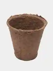 Торфяной горшок, 250 мл, 8 х 8 см, 10-20 штук