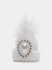Белый бантики для волос