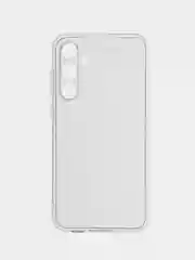 Прозрачный чехол Samsung Galaxy S23 FE (Самсунг Галакси С23 ФЕ), прозрачный, силиконовый