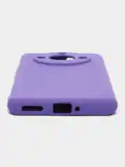 Аметистовый чехол Silicone Cover для Realme 11 Pro 5G, 11 Pro Plus (Реалме 11 Про Плюс), силиконовый