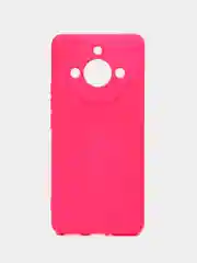 Фуксия чехол Silicone Cover для Realme 11 Pro 5G, 11 Pro Plus (Реалме 11 Про Плюс), силиконовый