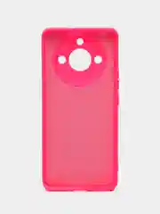 Фуксия чехол Silicone Cover для Realme 11 Pro 5G, 11 Pro Plus (Реалме 11 Про Плюс), силиконовый