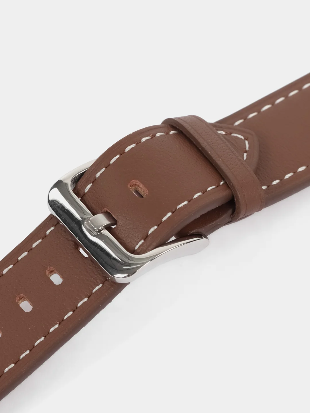 Коричневый кожаный ремешок для Huawei Watch Fit 2