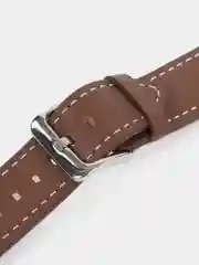 Коричневый кожаный ремешок для Huawei Watch Fit 2
