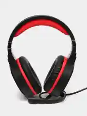 Красный наушники игровые компьютерные Hoco W104 / W103, проводные, с микрофоном