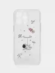 Белый чехол для iPhone 7, 8, 11, 12, 13, 14, XR, XS, Pro, Pro Max, SE 2020, с принтом