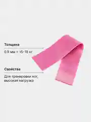 Багровый фитнес резинка, лента эспандер для йоги и пилатеса