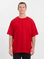 Красный футболка Oversize