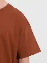 Терракотовый футболка Oversize