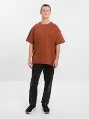 Терракотовый футболка Oversize
