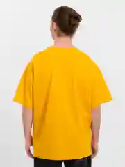 Горчичный футболка Oversize