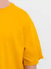 Горчичный футболка Oversize