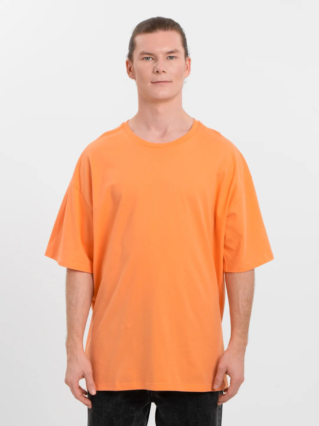 Рыжий футболка Oversize