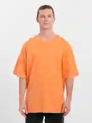 Рыжий футболка Oversize