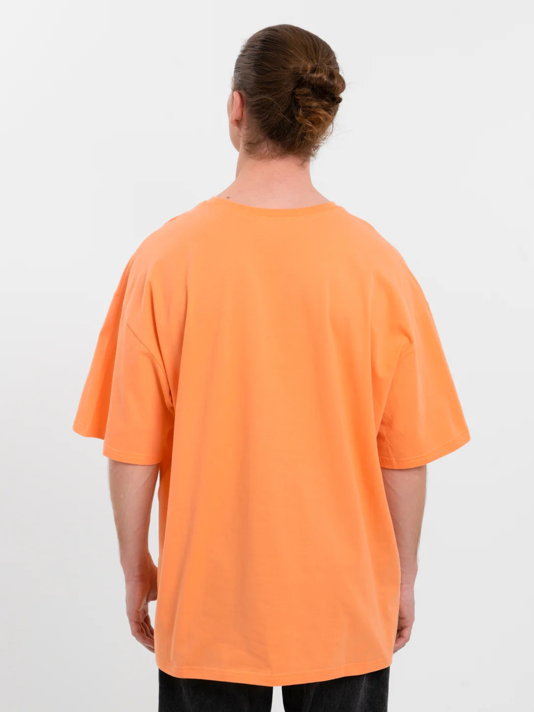 Рыжий футболка Oversize