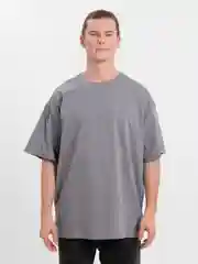 Серый футболка Oversize