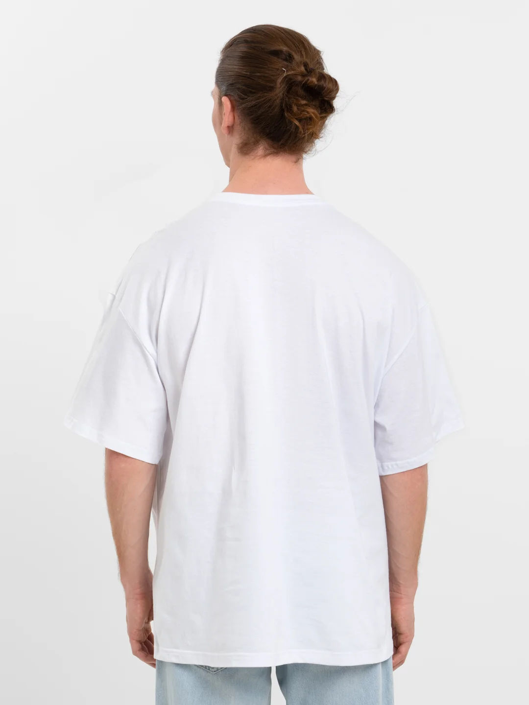 Белый футболка Oversize