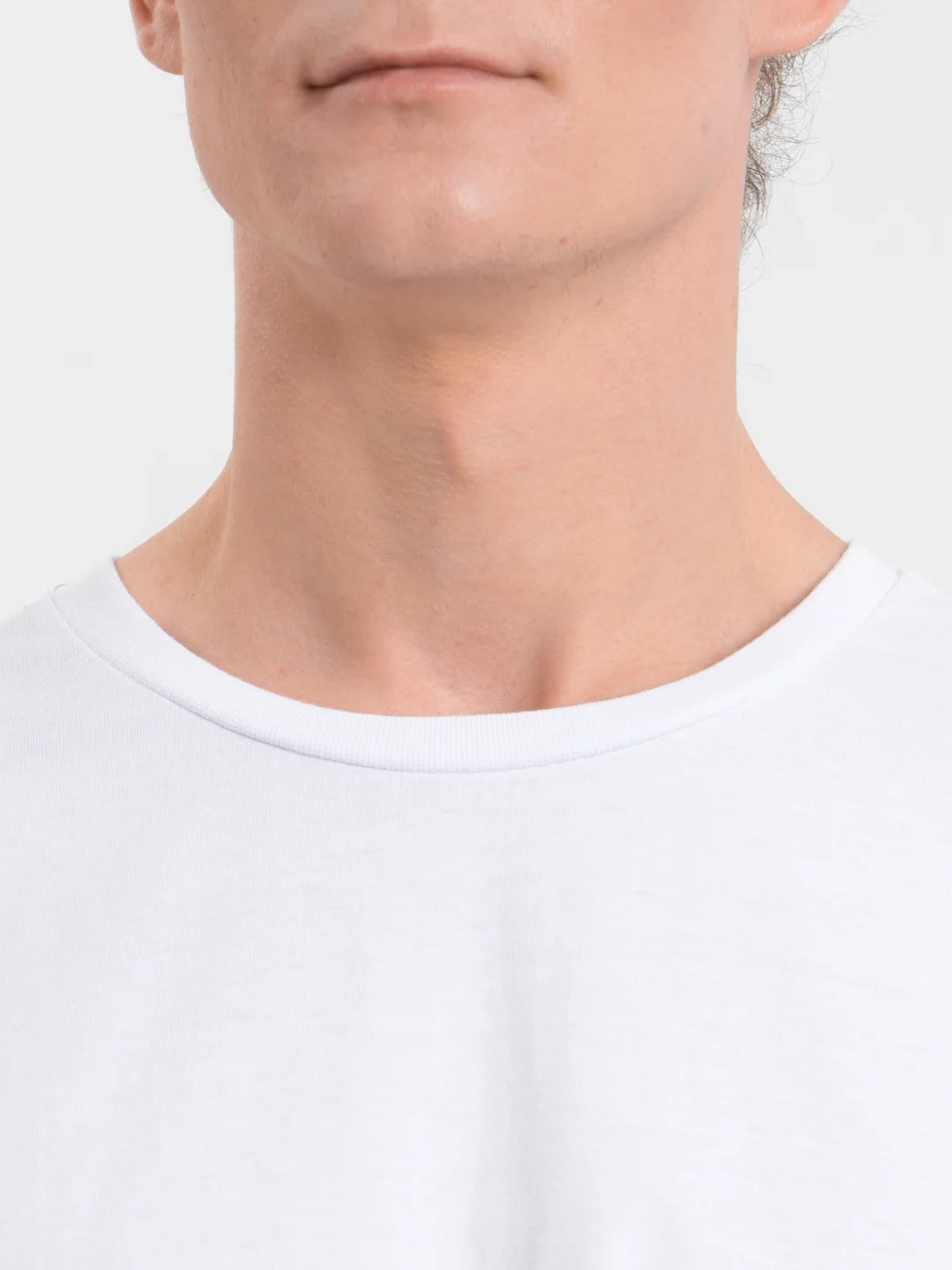 Белый футболка Oversize