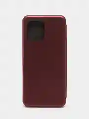 Бордовый чехол-книжка для Xiaomi Redmi 12