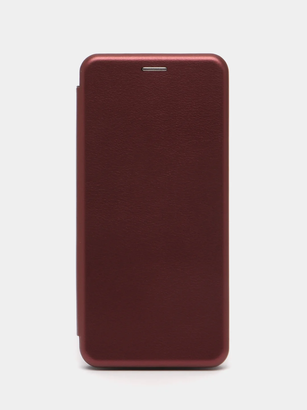 Бордовый чехол-книжка для Xiaomi Redmi 12