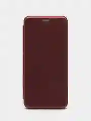 Бордовый чехол-книжка для Xiaomi Redmi 12