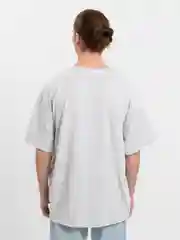 Серый меланж футболка Oversize