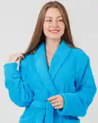 Халат женский, махровый, банный