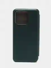 Зеленый чехол-книжка для Xiaomi Redmi 12C