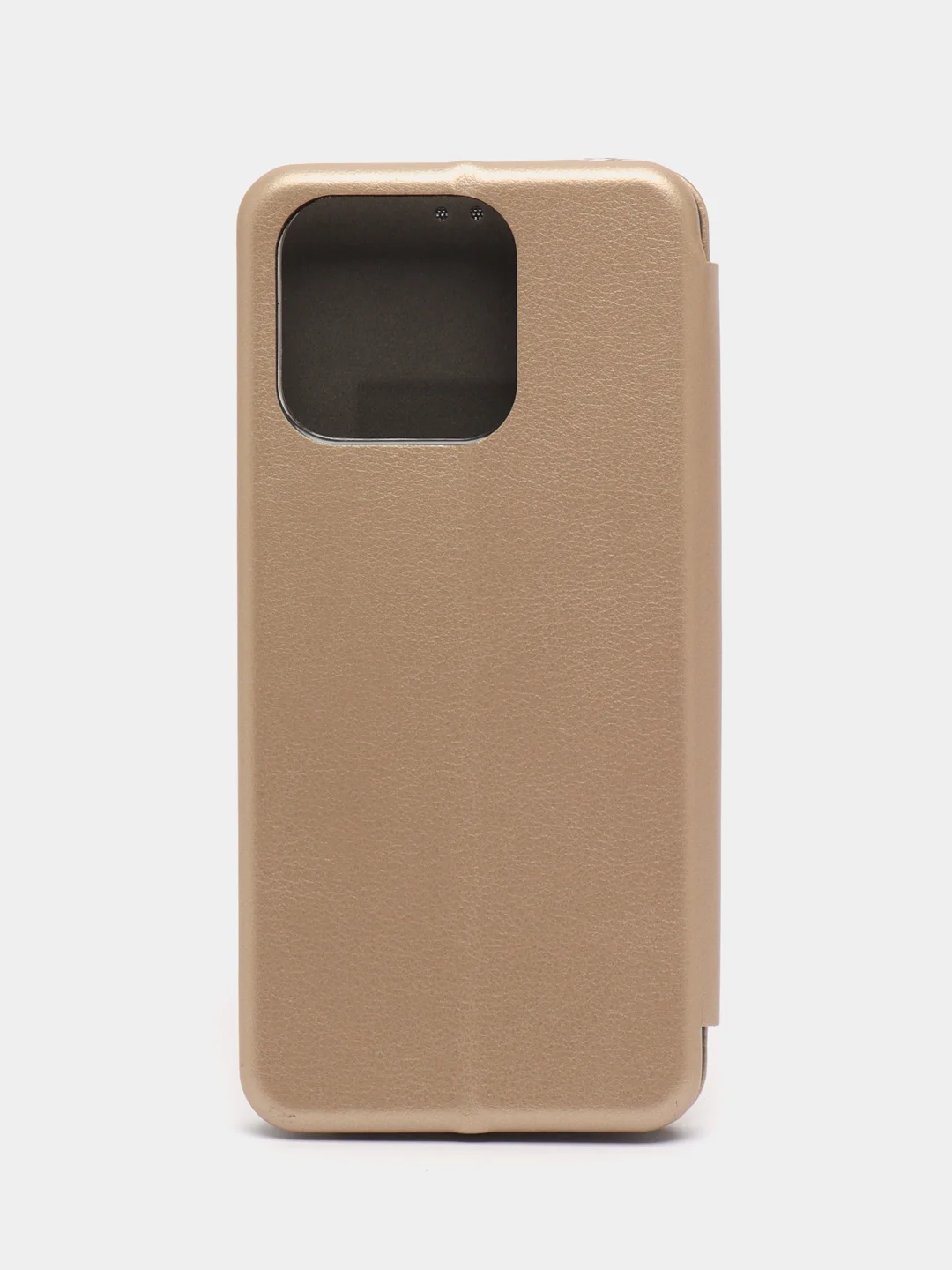 Золотой чехол-книжка для Xiaomi Redmi 12C