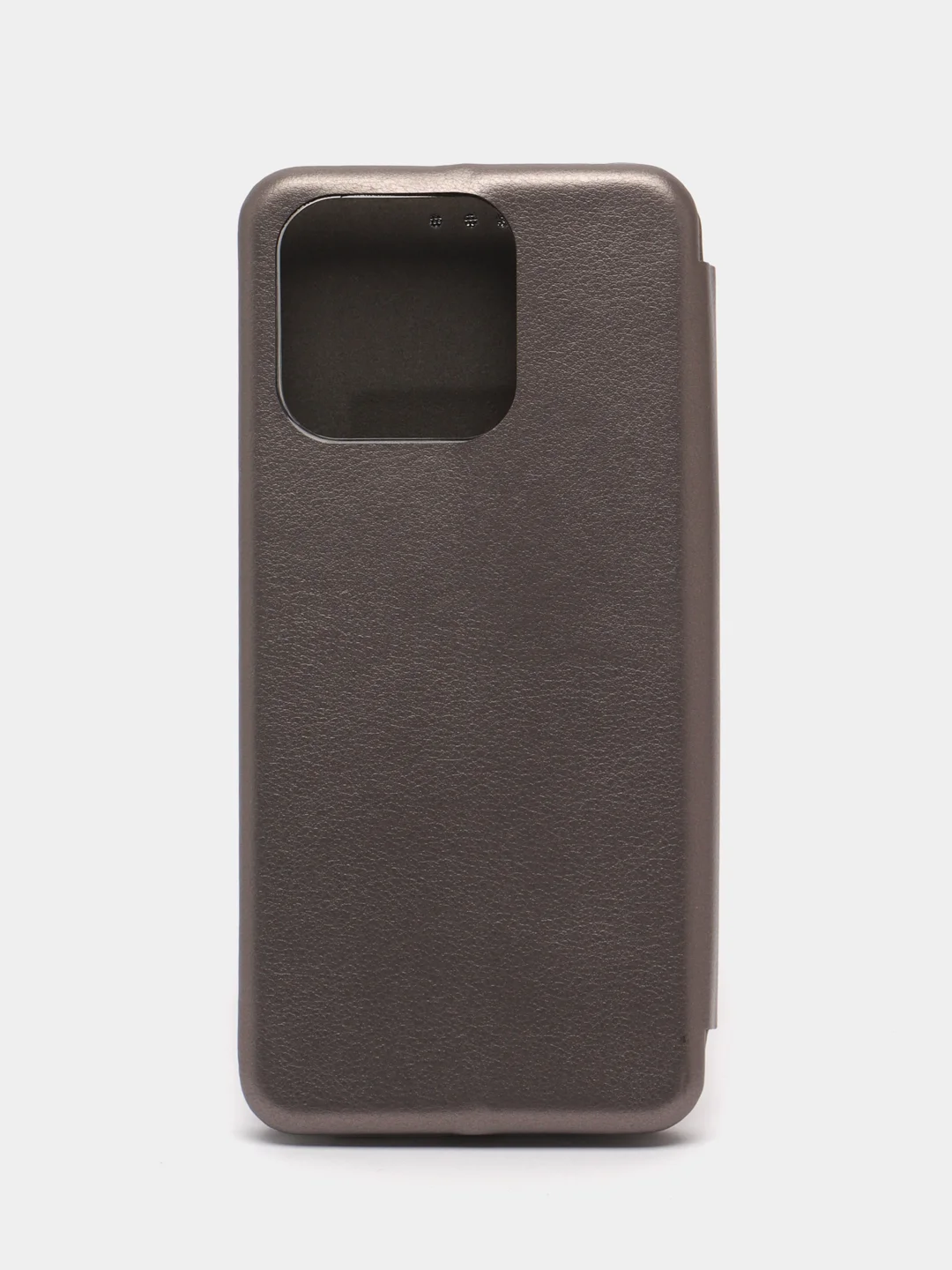 Серый чехол-книжка для Xiaomi Redmi 12C