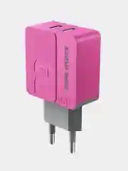 Сетевое зарядное устройство More Choice NC46m, 2 USB 2.4A, с кабелем micro USB