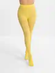 Желтый женские колготки цветные, капроновые, летние, 50 DEN