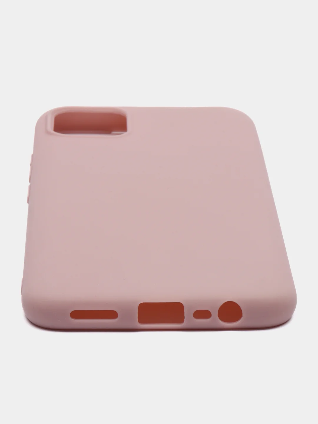 Бежевый чехол Realme C11 2020 силиконовый