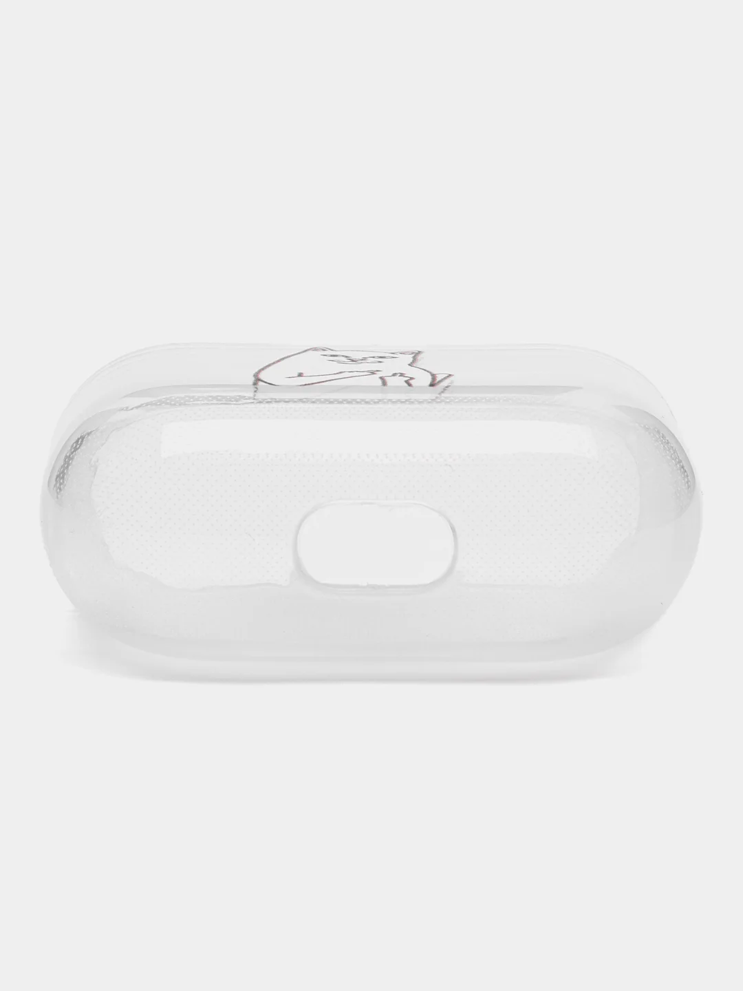 Манго чехол для наушников Apple AirPods 3 силиконовый прозрачный принт Nike / Найк