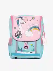Рюкзак детский для девочек с единорогом, школьный портфель для начальных классов
