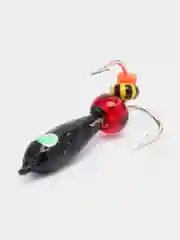 Зеленый мормышка вольфрам для рыбалки, крючки Mustad "Чертик", до 1,5г, зимняя, вольфрамовый черт