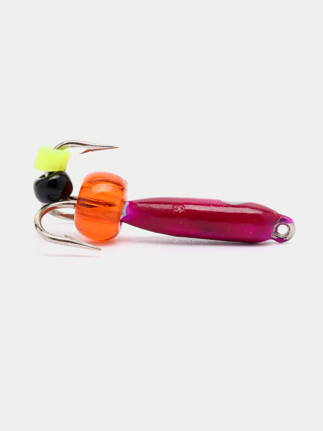 Фиолетовый мормышка вольфрам для рыбалки, крючки Mustad "Чертик", до 1,5г, зимняя, вольфрамовый черт